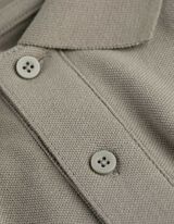 Poloshirt - Baumwolle - beige