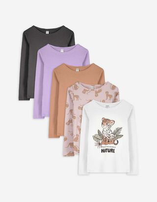 Longsleeve - Set van 5