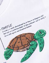 T-Shirt - Frontprint - weiß