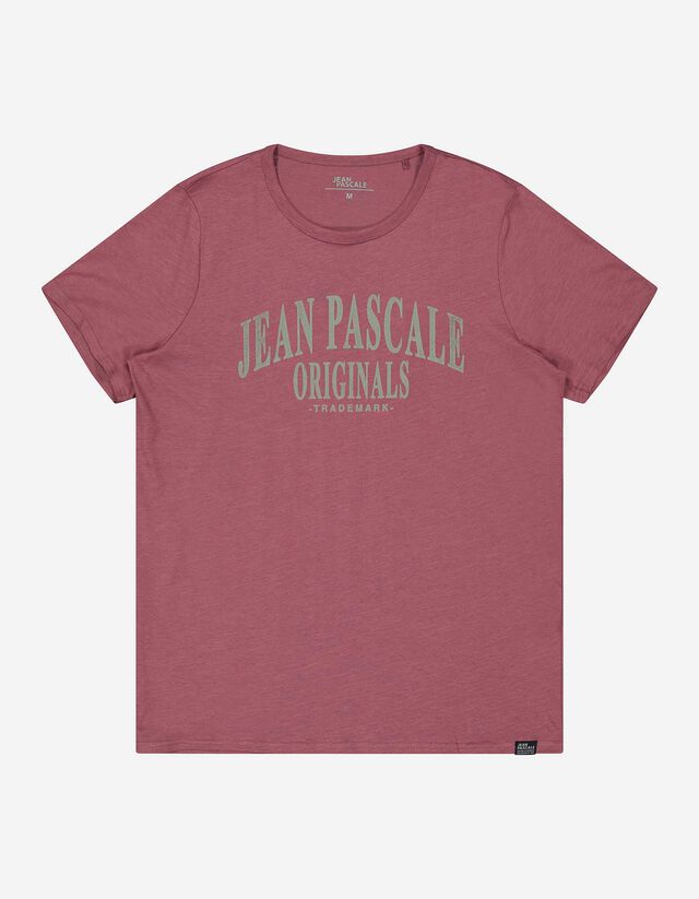 Tricou - Imprimeu mesaj - Mov inchis