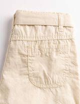 Pantaloncini - Cintura - beige