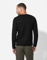 Džemper - Okrugli izrez - crno