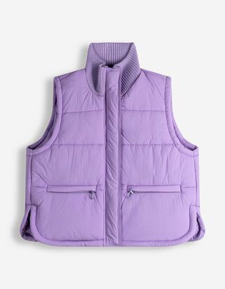 Bodywarmer - kort - lila