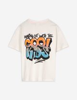 Tričko - Zadný výtlačok - biely