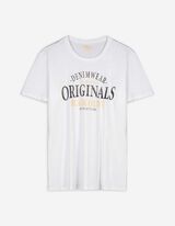 T-Shirt - Print - weiß