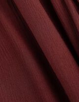 culotte  hlače - Kroj Wide Fit - temno rjava