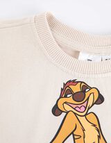 Marškinėliai - Liūtas Karalius - smelio spalvos