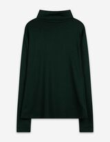 Langarmshirt - Modal-Anteil - grün