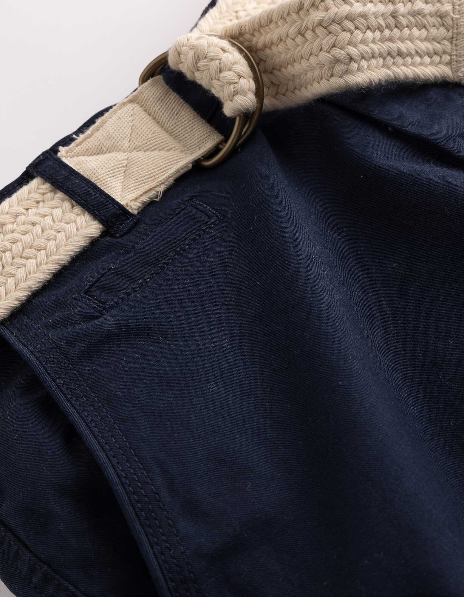 Shorts - Twill - dunkelblau