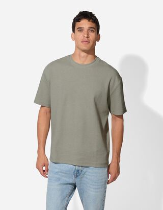 T-Shirt - Baumwoll-Mix - hellgr&uuml;n