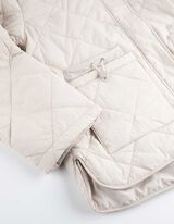 Gewatteerde jas - Waterafstotend - beige