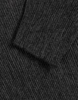 Set van t-shirt en broek - Plissee - zwart