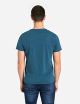 Tričko - Predná potlač - tyrkysovy