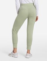 Laisvalaikio kelnės - Tamprus juosmuo - zalias