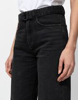 Jeans - Straight fit - grigio