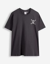 Pyjama Set aus Shirt und Shorts - One Piece - Dunkelgrau