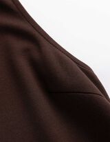 Kleid in A-Linie - A-Shape - Dunkelbraun
