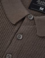 Polo mar&scaron;kinėliai - Polo apykaklė - sviesiai rudas