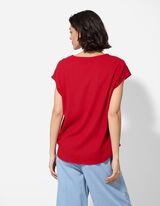 Majica - jednobojna - crvena