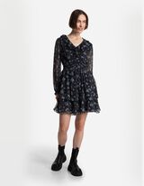 Bluza-haljina - crno