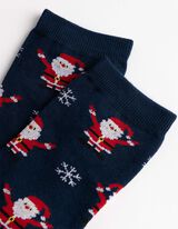 Socken - gemustert - Dunkelblau