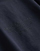 T-Shirt - einfarbig - dunkelblau