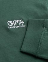 T-shirt &agrave; manches longues - Coupe oversize - Vert