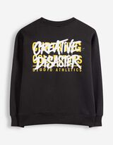 Sweatshirt - Oversized Fit - Dunkelgrau