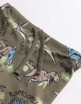 Badehose - Allover-Print - Hellgr&uuml;n