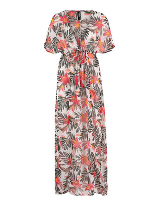 Damen Kaftan mit floralem Muster