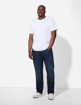 T-Shirt - einfarbig - weiß