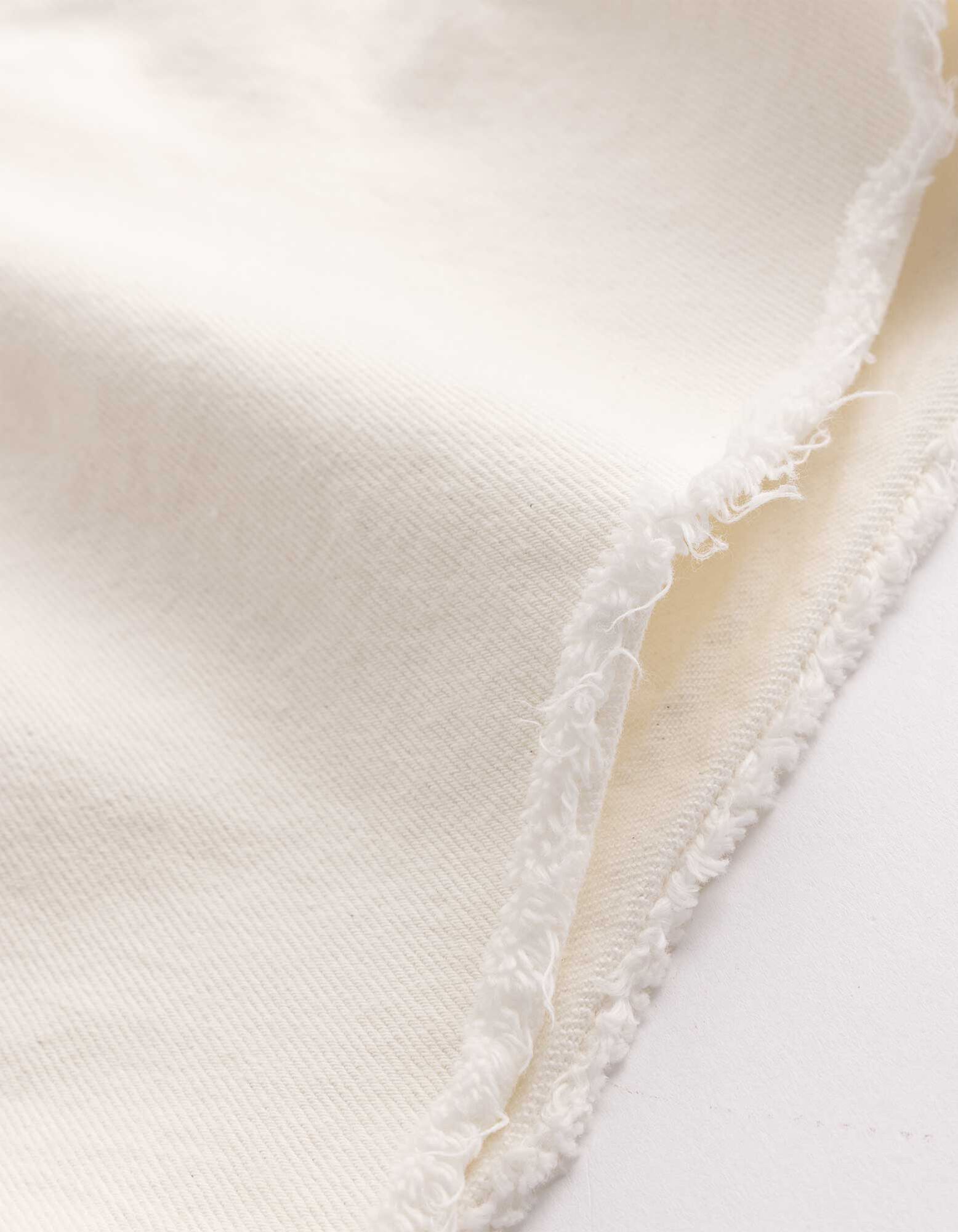 Jeansshorts - Denim - wei&szlig;