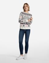 Kudumispullover - J&otilde;ulud - roosa