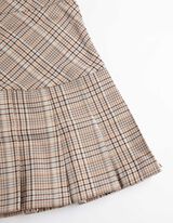 Rakott szoknya - Szembehajt&aacute;sos - b&eacute;zs