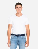 Opasek - Přezka s hrotem - tmave modra