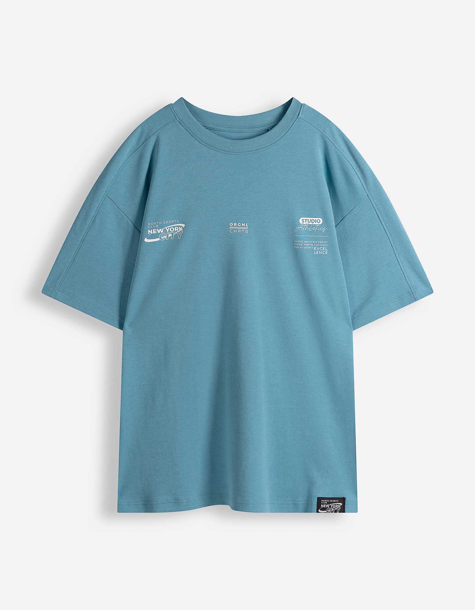 Set aus T-Shirt und Hose - Schwere Qualit&auml;t - blau