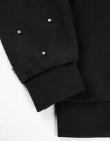 Pulover - Okrasni kamni - crna