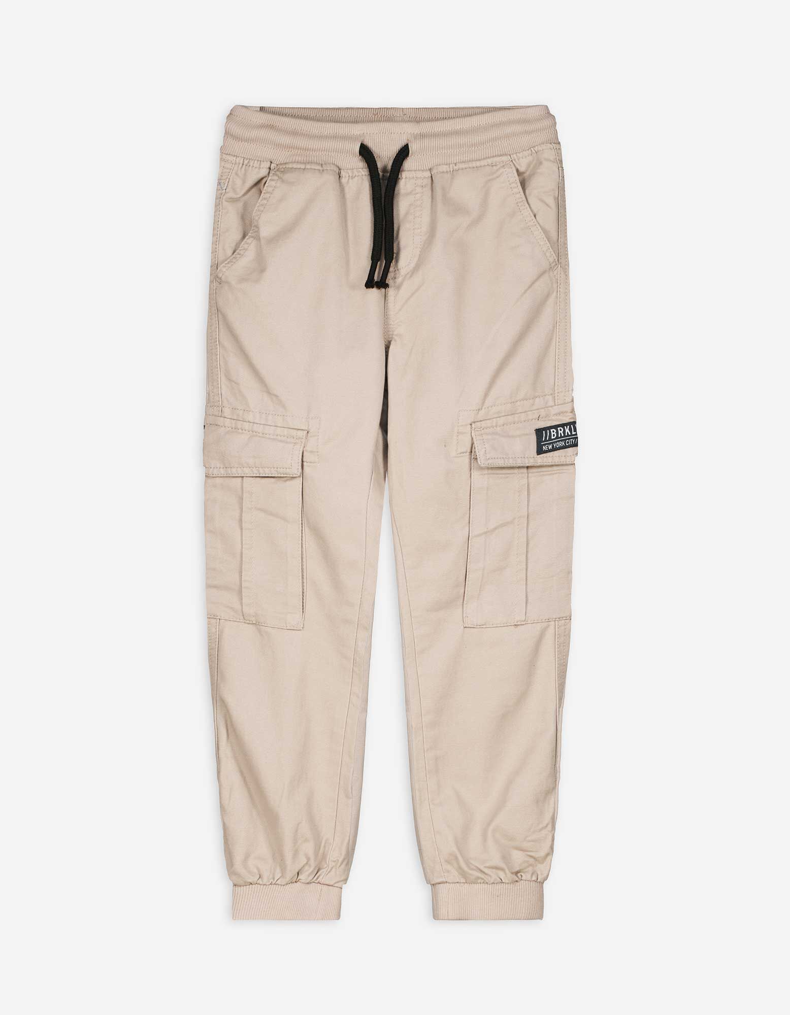 Pantalon cargo Coupe Straight Fit Beige Takko Fashion
