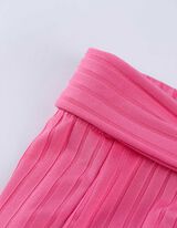 Kilote pantalone - Kai&scaron; na vezivanje - ruzicasta