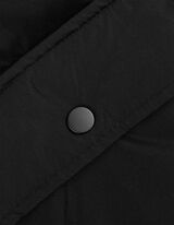 Steppmantel - Wasserabweisend - schwarz