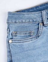 Capri nohavice - 7/8 dĺžka - modra