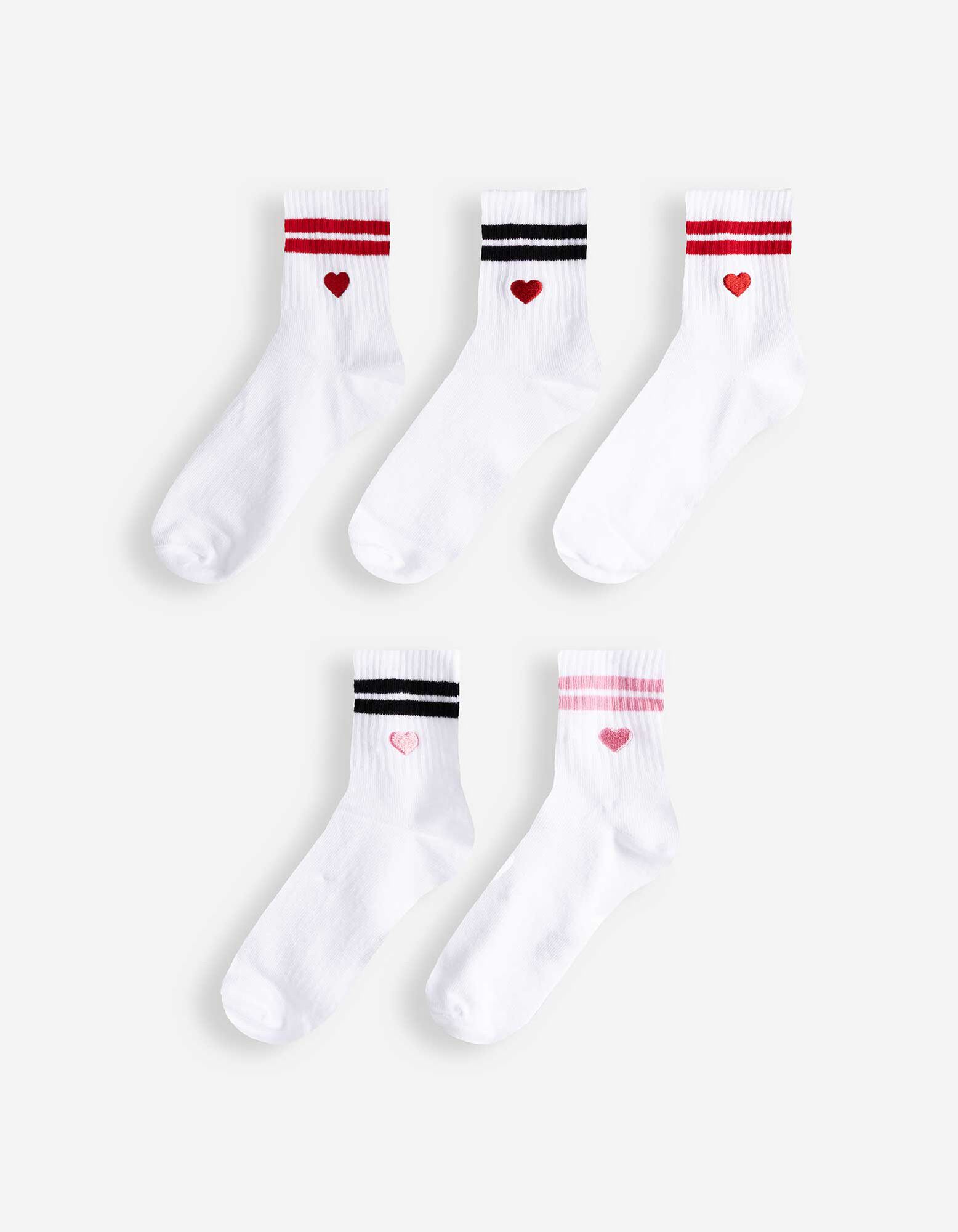 Tennissocken - 5er-Pack