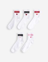 Tennissocken - 5er-Pack
