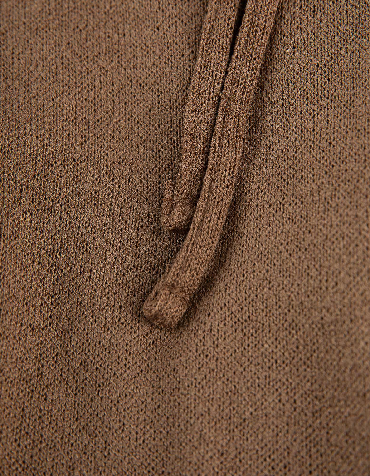 Hose - Viskose-Mix - Braun
