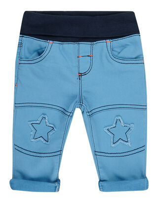 Newborn Schlupfhose mit aufgestickten Motiven