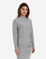 Haljina - Ravni kroj - siva