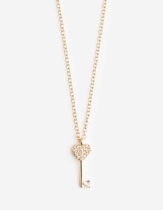 Ketting - Siersteentjes - goud