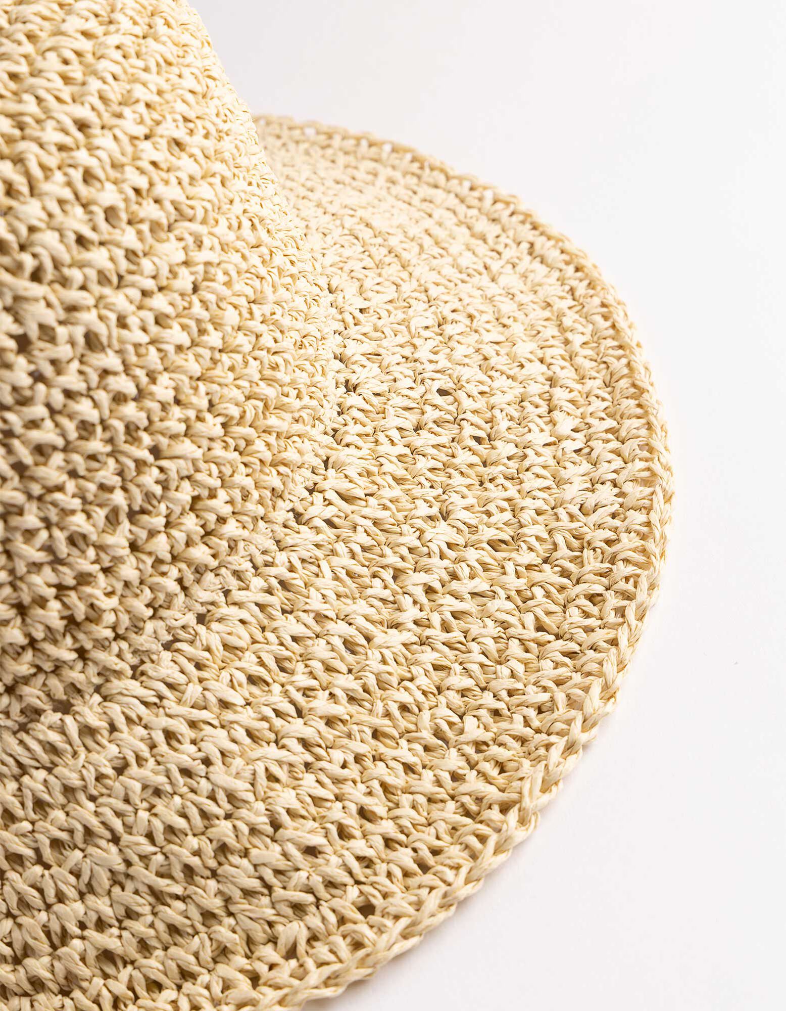 Strohhut - beige