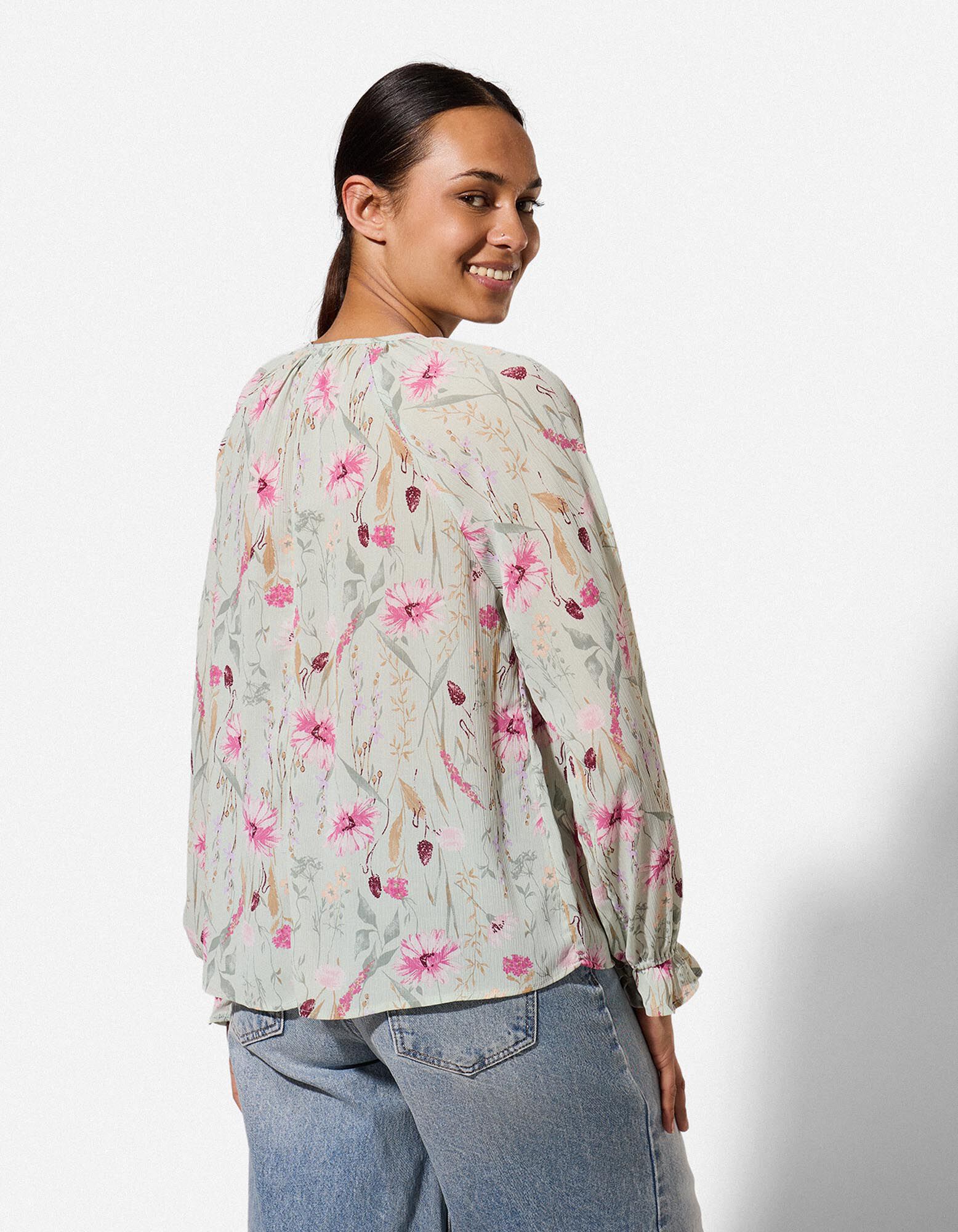 Blouse - Zachte touch - Lichtgroen
