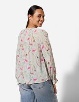 Blouse - Zachte touch - Lichtgroen